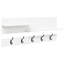 Wall-Mounted Coat Rack With Shelf 90 X 15 X 36 Cm-827907200