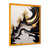 Impression dorée sur toile encadrée