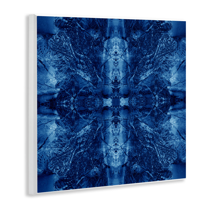 Balanced Tie Dye Pattern Wall Plaque Art by El Perkin