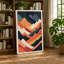 Mountains at Dusk Mid-Century 1 Piece Wrapped Canvas Wall Art-258012541-258012542