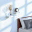 Ensemble de 9 petites tablettes murales flottantes pour salle de bain