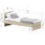 Sprague DE Size - 70 X 200 Cm Bed-931204303