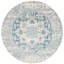Tapis bleu sarcelle / ivoire Christa-1448936018