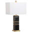 Lampe de table noire 27,5 "Tonna
