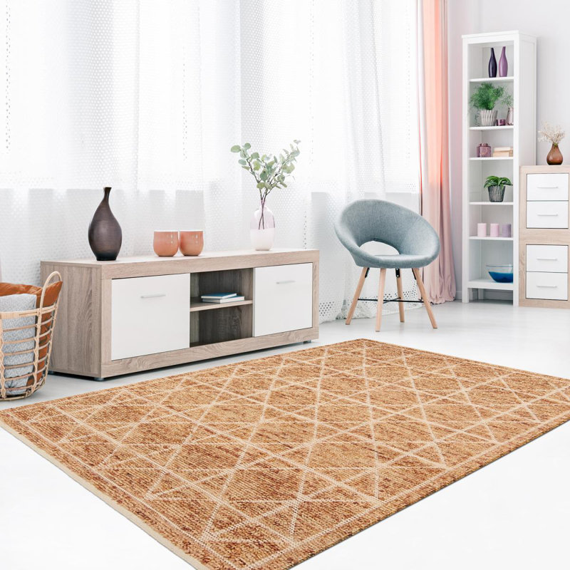 Novogratz Geometric Hand Woven Area Rug, Rectangle 80 x 140cm
