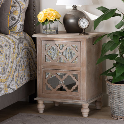 Vandergriff 2 Drawer Nightstand