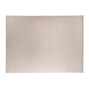 Chevron Groove Office Mat
