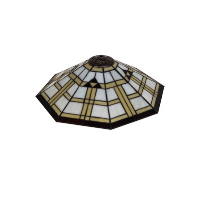 Meyda Tiffany & Stained Glass 6.25'' H x 20'' W Glass Empire Lamp Shade