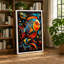 Ornamental Fish Dance Eclectic - Print-136726509-136726511