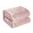Blush Polyester 180 Thread Count Washable Down Comforter Set-1257322787