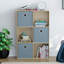 Herclides 96.5cm H x 64.5cm W Cube Bookcase-1578415921
