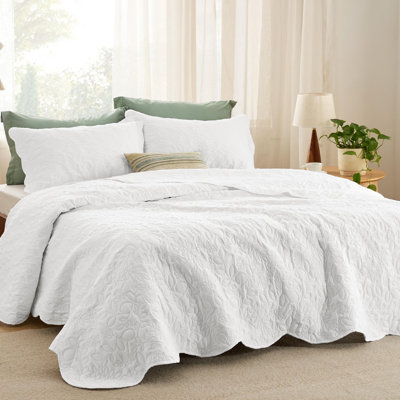 Bedsure Pre-Washed Quilt Set - Ultra Soft Bedspread