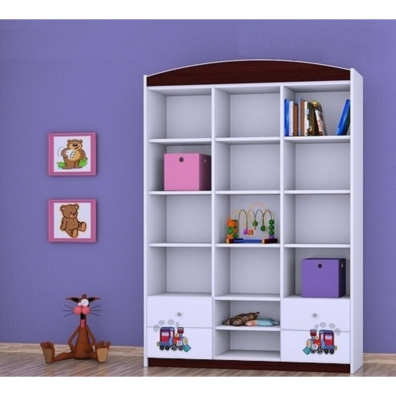 Sara 183cm H X 132cm W Kids Cube, Wenge