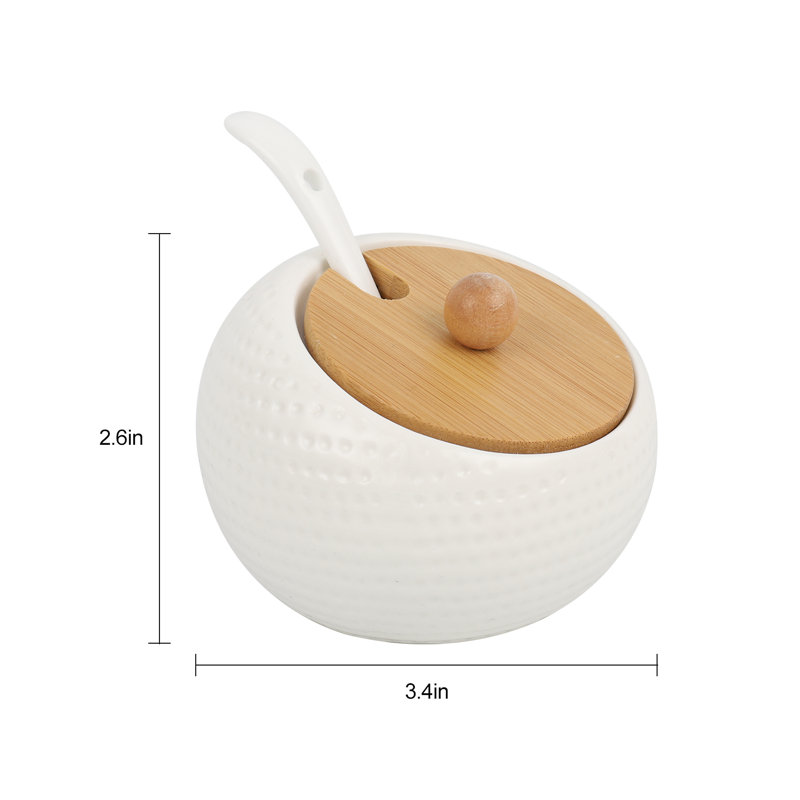 Freestanding Ceramic Spice Rack