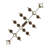 16 - Light Dimmable LED Cylinder Chandelier
