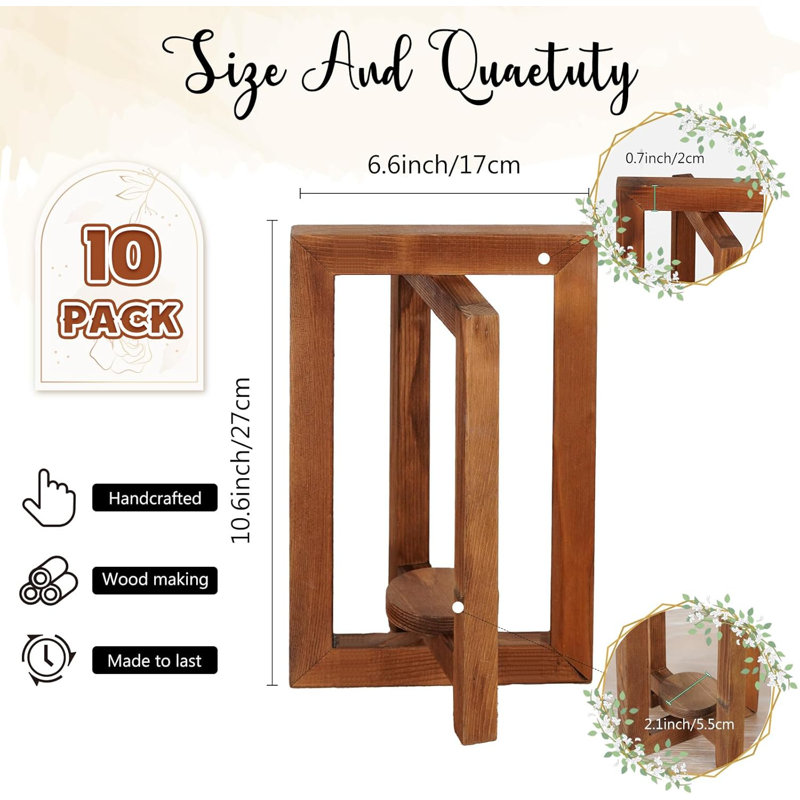 Wedding Centerpieces For Tables Foldable Wooden Candle Holders For Tables Centerpieces For Wedding Reception