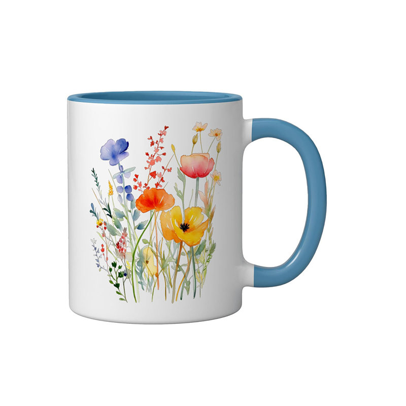 Ceramic Coffee Mug, Blue