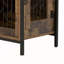 Meuble de bureau en cage pour chien