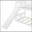 Lit superposé simple au-dessus de simple avec glissière et échelle polyvalent pour les pièces partagées-1889920379