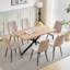 Upholstered Linen Dining Chair-48133371-48133364