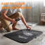 Tapis de litière extra large 90 x 68 cm, en silicone imperméable, pour plusieurs chats, noir.-134581767