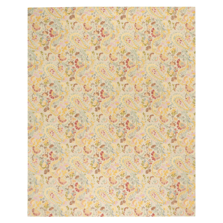 Ines Multi Hand Micro Hooked Wool Rug