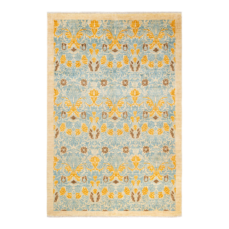 Varee One-of-a-Kind 6' 0" X 8' 10" Hand Knotted Area Rug