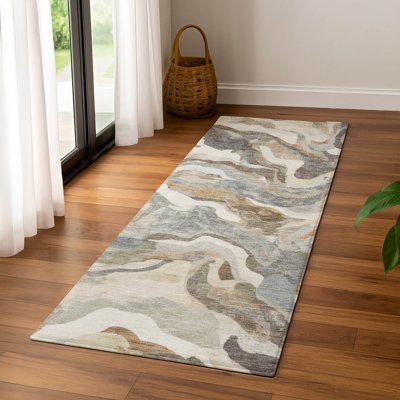 Premium Machine Washable Mayfield AMF2162 modern Rug