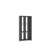 Modern Anthracite Color Bookshelf, 3 Shelves, 23.6 x 9.8 x 48.0 Inches | 100% Melamine Coated Particle Board, Thickness: 0.7 Inches | Wall-Mountable Design for Space-Saving Storage, Elegant & Functional Home Organization-2075435332