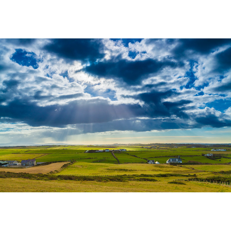 Irish Landscape by Mammuth - No Frame Print on Canvas, 51cm H x 76cm W