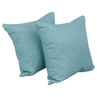 Floral Reversible Throw Pillow