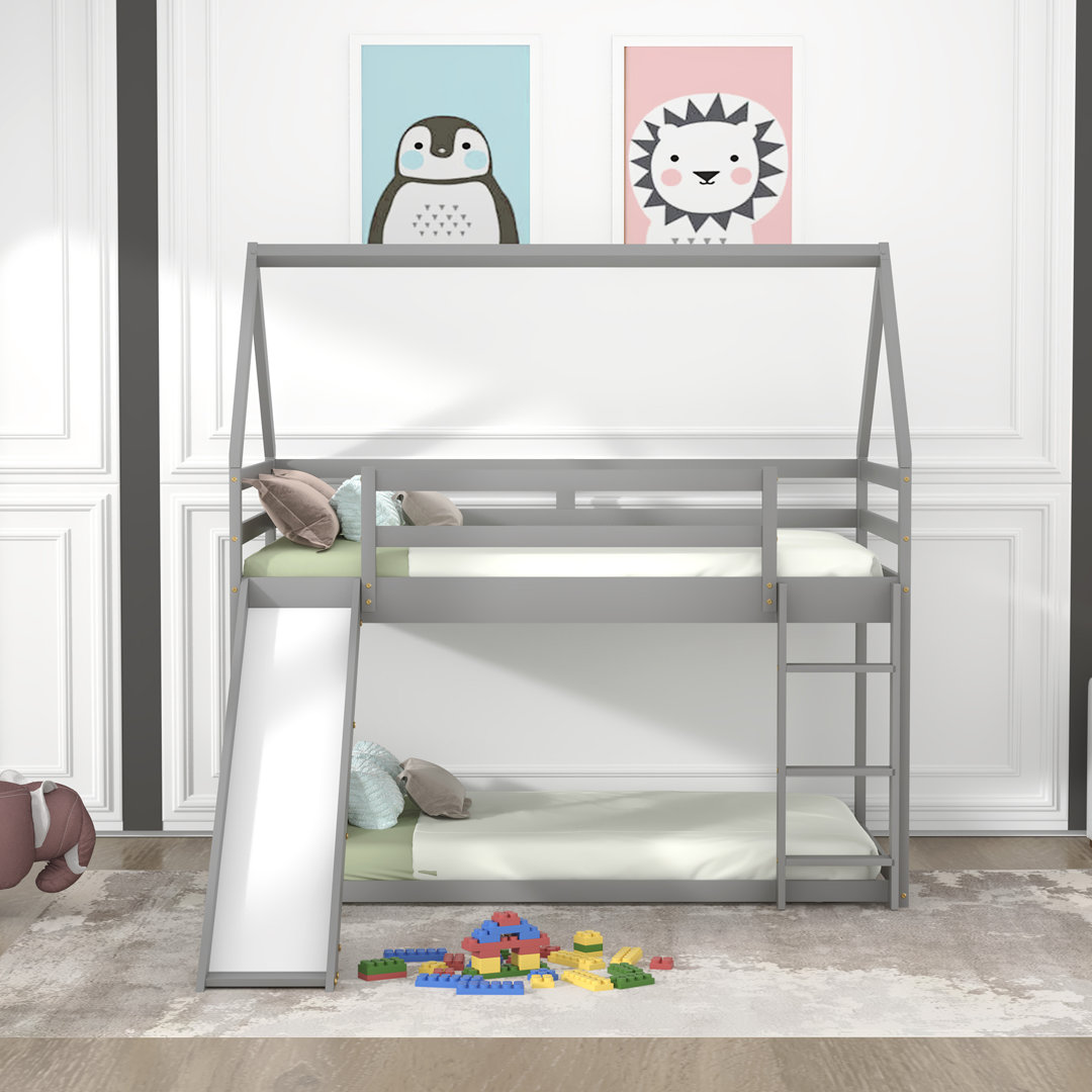 Bickleton Twin over Twin Standard Bunk Bed by Harper Orchard Harper Orchard 