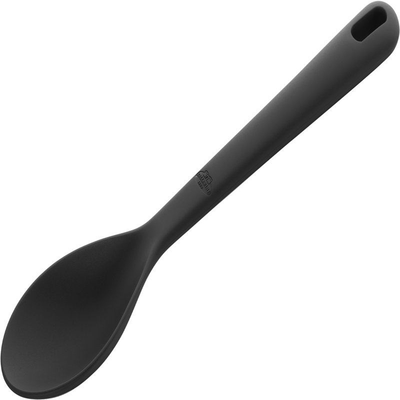 Ballarini Rosso Silicone Serving Spoon, Black