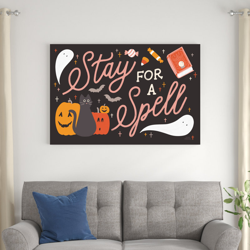 Trick Or Traite I, H 32 po x l 48 po x P 1,25 po