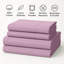 Ensemble de draps 100% coton American Home-120027209-120027213