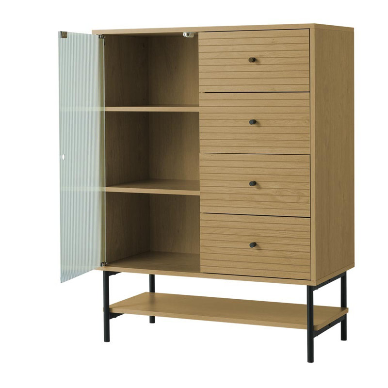 Metal Standard Accent Cabinet