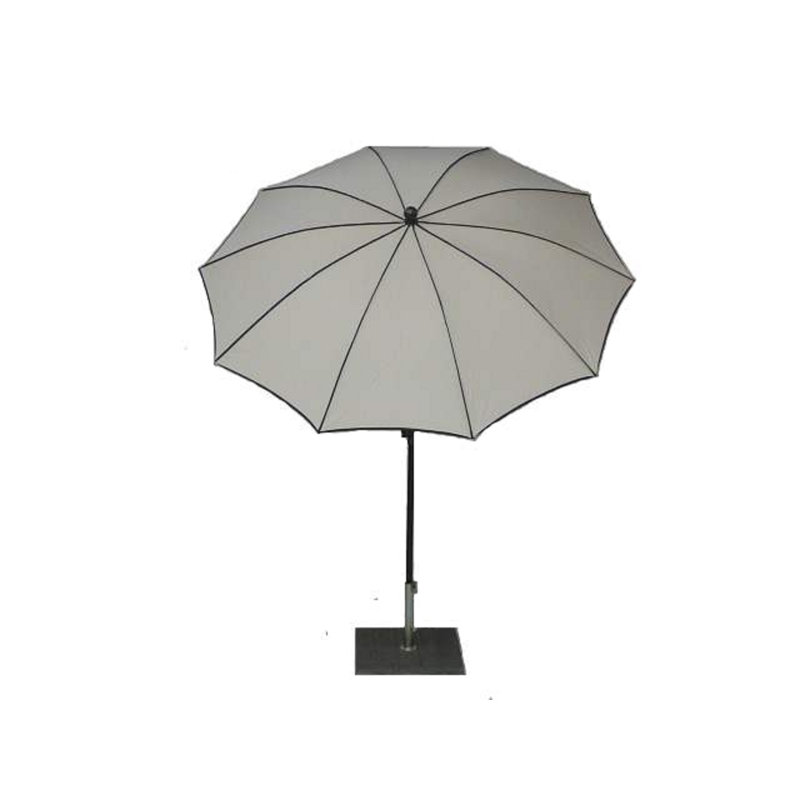 Arelus 2m Market Parasol, Natural