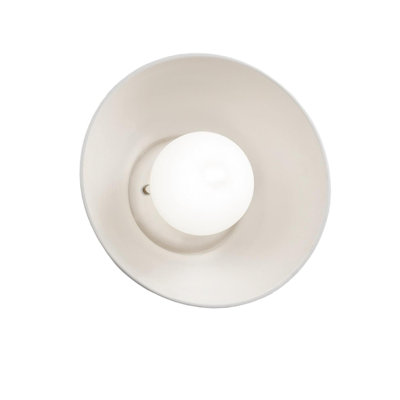 Rana Ceramic Flush Mounted Sconce