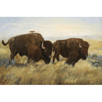 Hitchhiker I by Kathy Winkler - Wrapped Canvas Painting