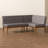 Gitano Polyester Upholstered Bench