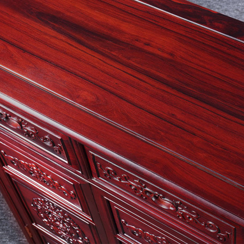 Armoire à chaussures de rangement classique de style chinois