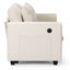 Causeuse modulaire en chenille avec port USB-1989037127