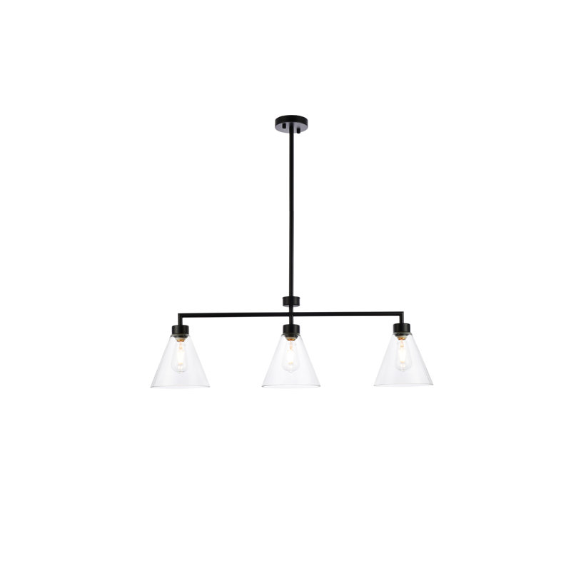 Olague 3 - Light Pendant, Black