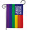 Drapeau de maison en polyester 40 x 28 po Kustas