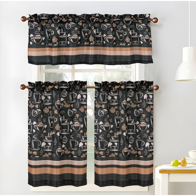 Bistro Cucina Kitchen Curtain Set
