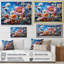 «Atzel Whimsical Wildflowers in Blue Sky», reproduction-1144729758-1144729735