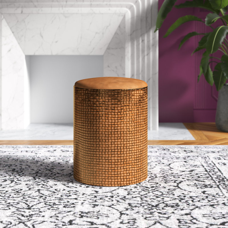 Ulysses Ceramic Accent Stool