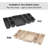 7-Piece Felt Drawer Organizer Set - Dark Gray-121303225