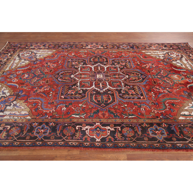 Handmade Red   Area Rug 7x10