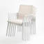 Chaise de patio empilable en aluminium-83112519